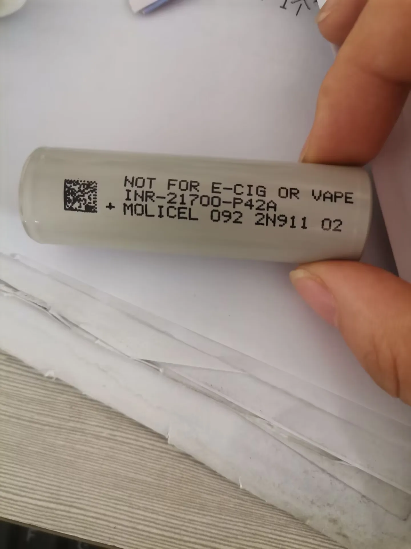 Hot Selling  MOLICEL 21700 P42A 4200mAh 30A rechargeable lithium ion battery 21700 for battery pack