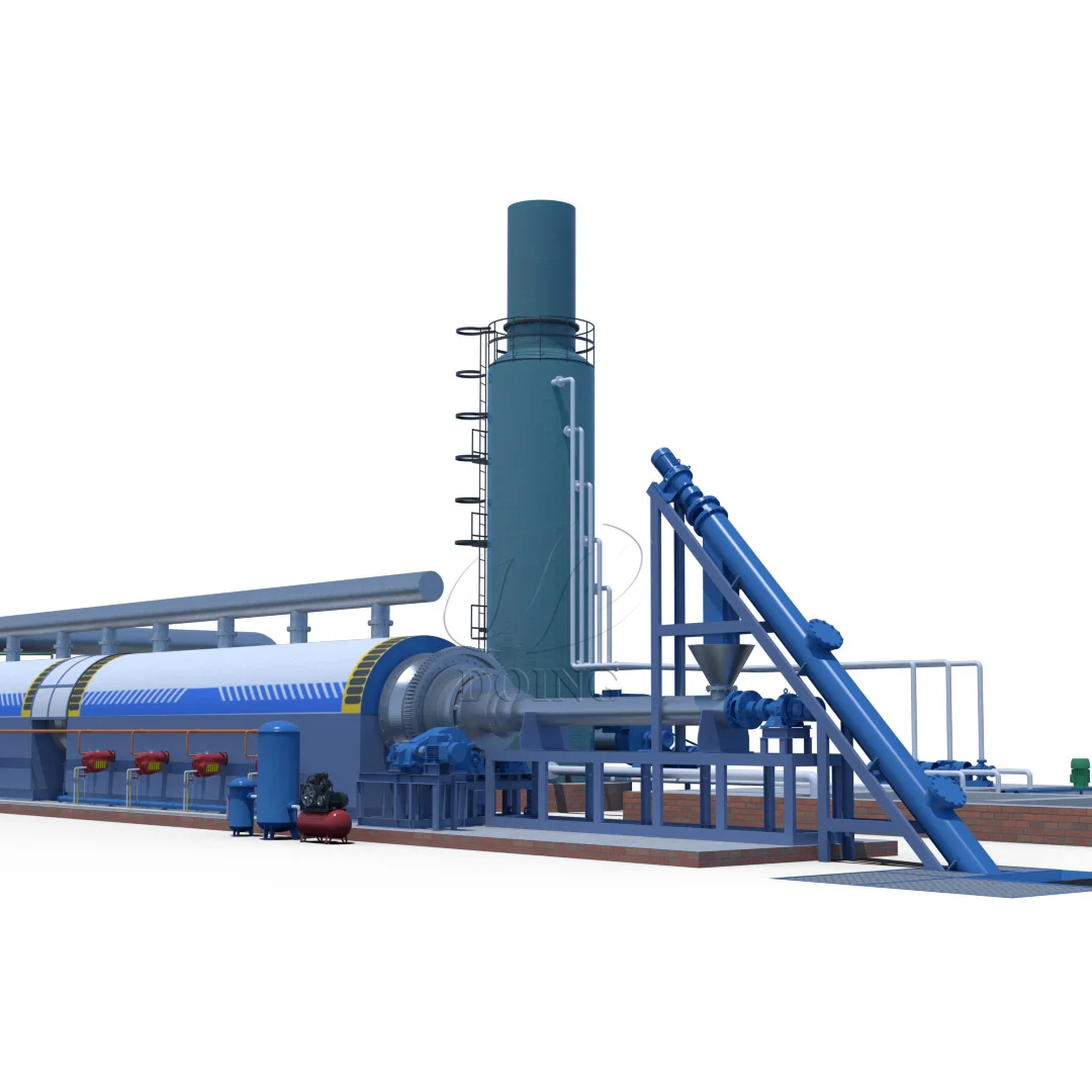 Hot sale Low cost continuous plastic Pyrolysis machine Scrap plastic recycling Pyrolysis Machine