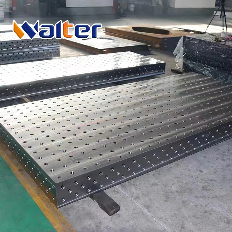 Plasma Nitrided Grey Iron or Steel 3D Welding Table AccuWeld Elite Fusion Station Size Customized OEM D28 D16 Equipment OEM