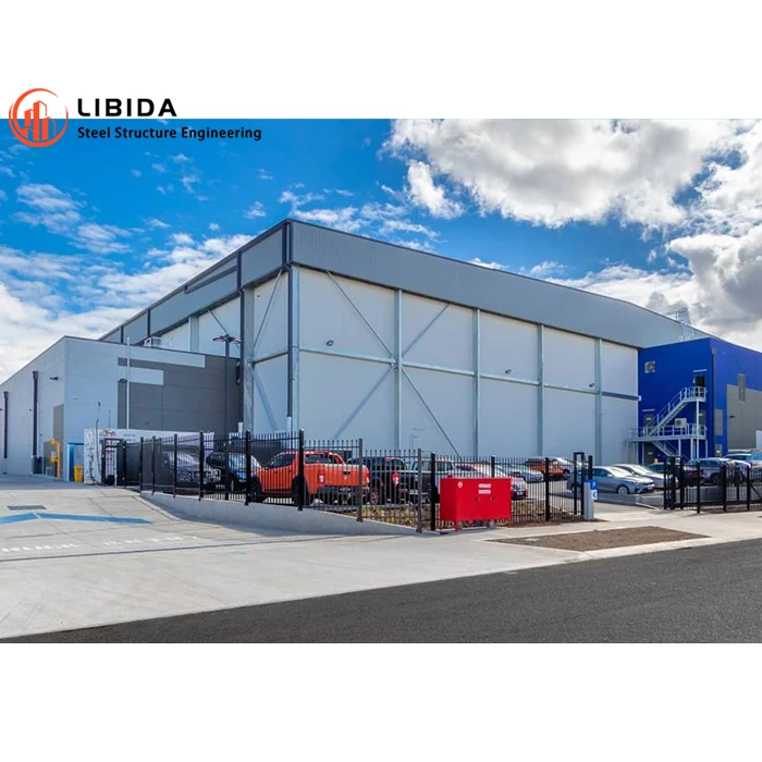 steel buildings warehouse workshop prefabricated sandwich panel pre fab insulated prefabricated steel building