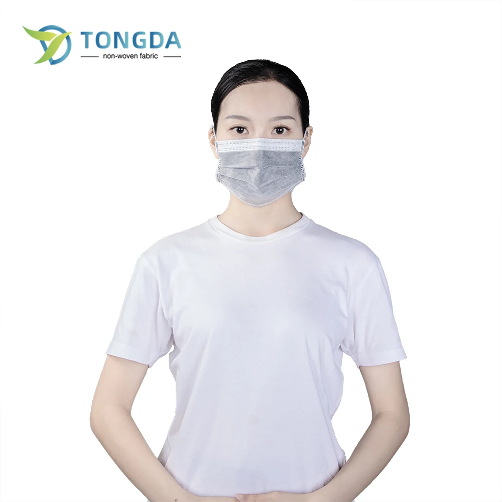 Carbon Filter Face Mask Non Woven Active Carbon Face mask 3 Ply Available Good Quality Face Mask