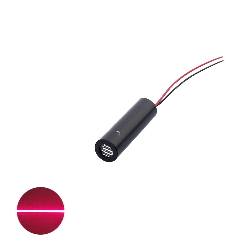 10mm 650nm 50mw APC Drives Industrial Grade Industrial Line Laser Module Red 650nm With Different Line Lengths
