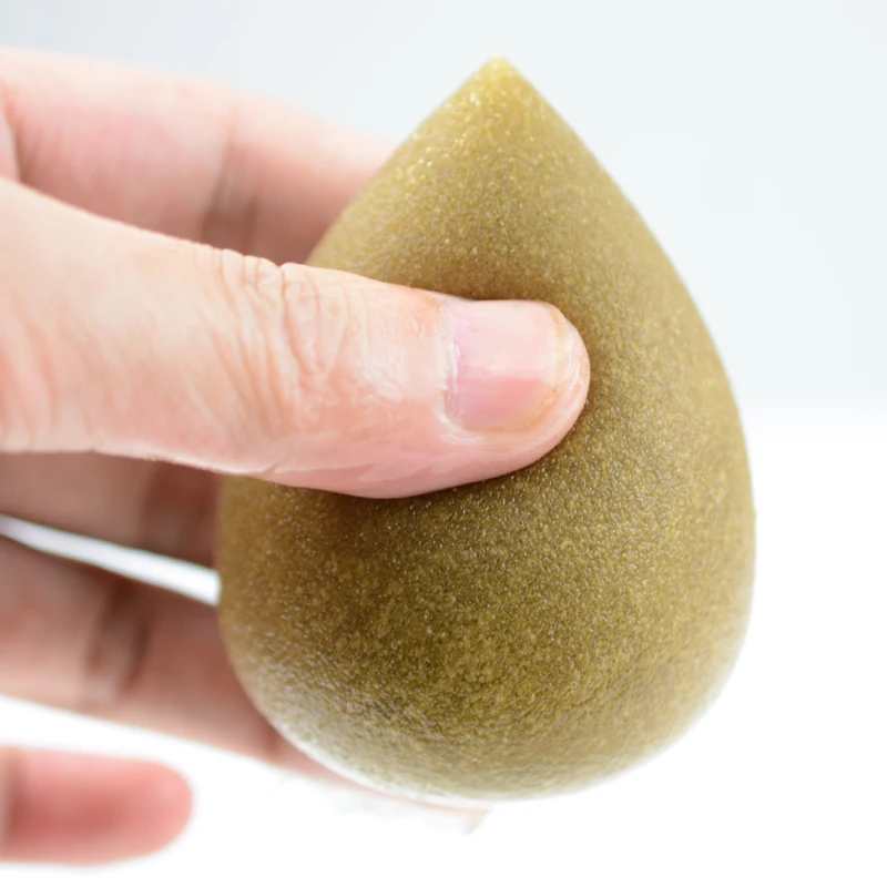 Eco-friendly Hydrophilic Green Tea Makeup Sponge