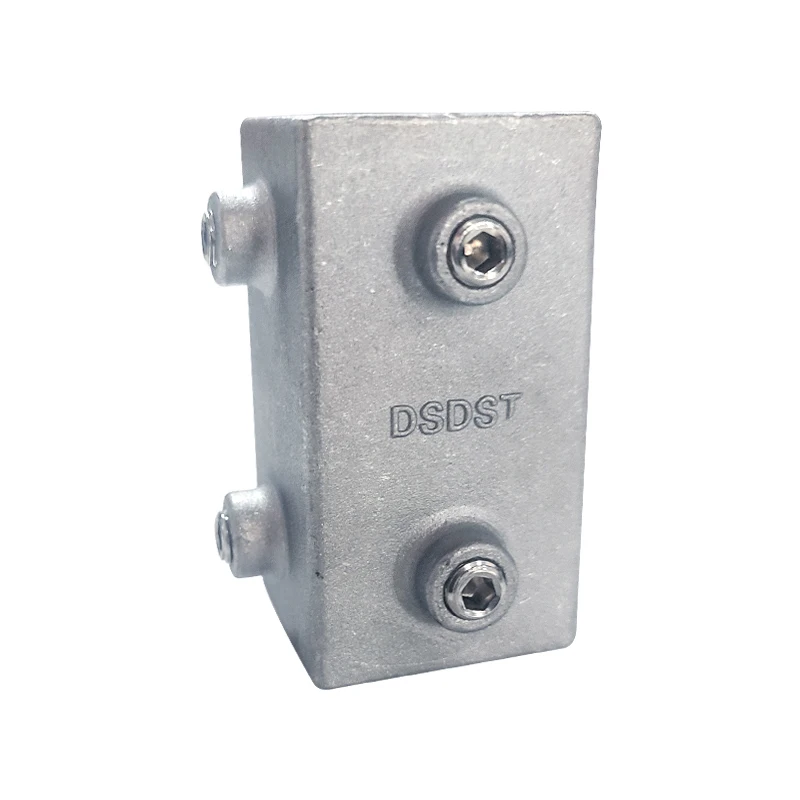 Aluminium alloy square tube connectors Coupling Pipe Fittings for 25*25mm square tube