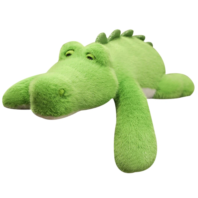 High quality cuddly crocodile plush toy wholesale stuffed toy crocodile animals soft crocodile plush pillow cozy hug pillow