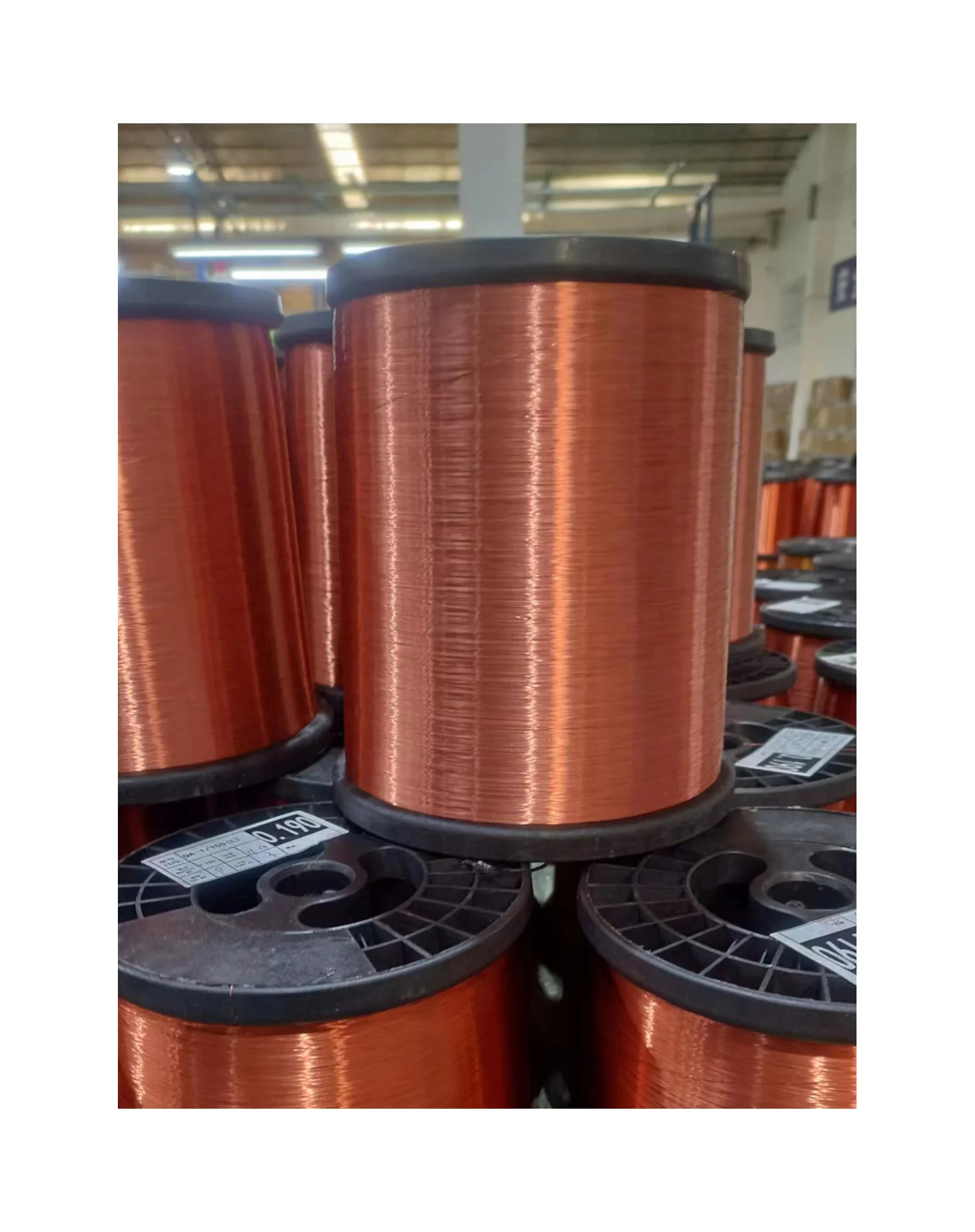 Customized 1EIW/180 SWG 22-29 Enameled Aluminium Winding Wire for motors, transformer 0.36mm 2.3mm 4.5mm