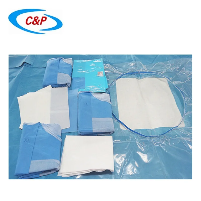 Best Selling Medical Consumables Customized Disposable C-section Delivery Drape Pack Distributor