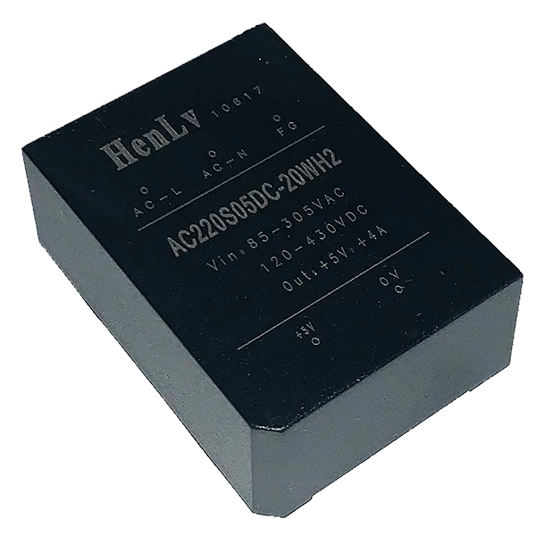 output 20W isolated ac dc power converter input:85-305VAC (120-430VDC) for Intelligent automation controller