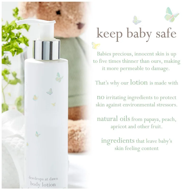 Natural Vegan Shea Butter Skin Moisturizing Body Lotion