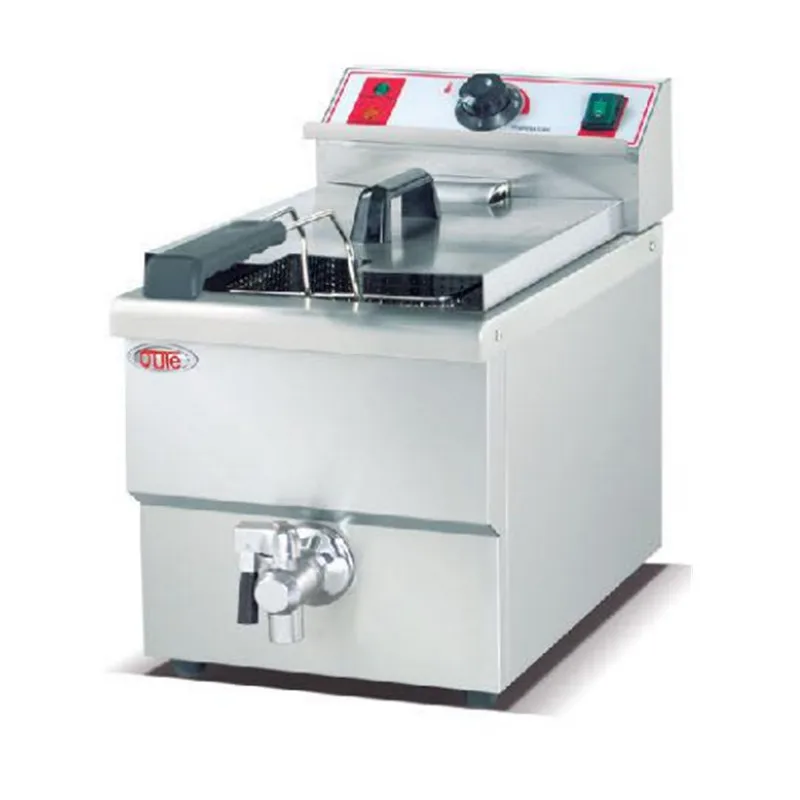 Popular Double Tank Automatic KFC Electric Deep Fryer From Chinese Catering Equipment Factory