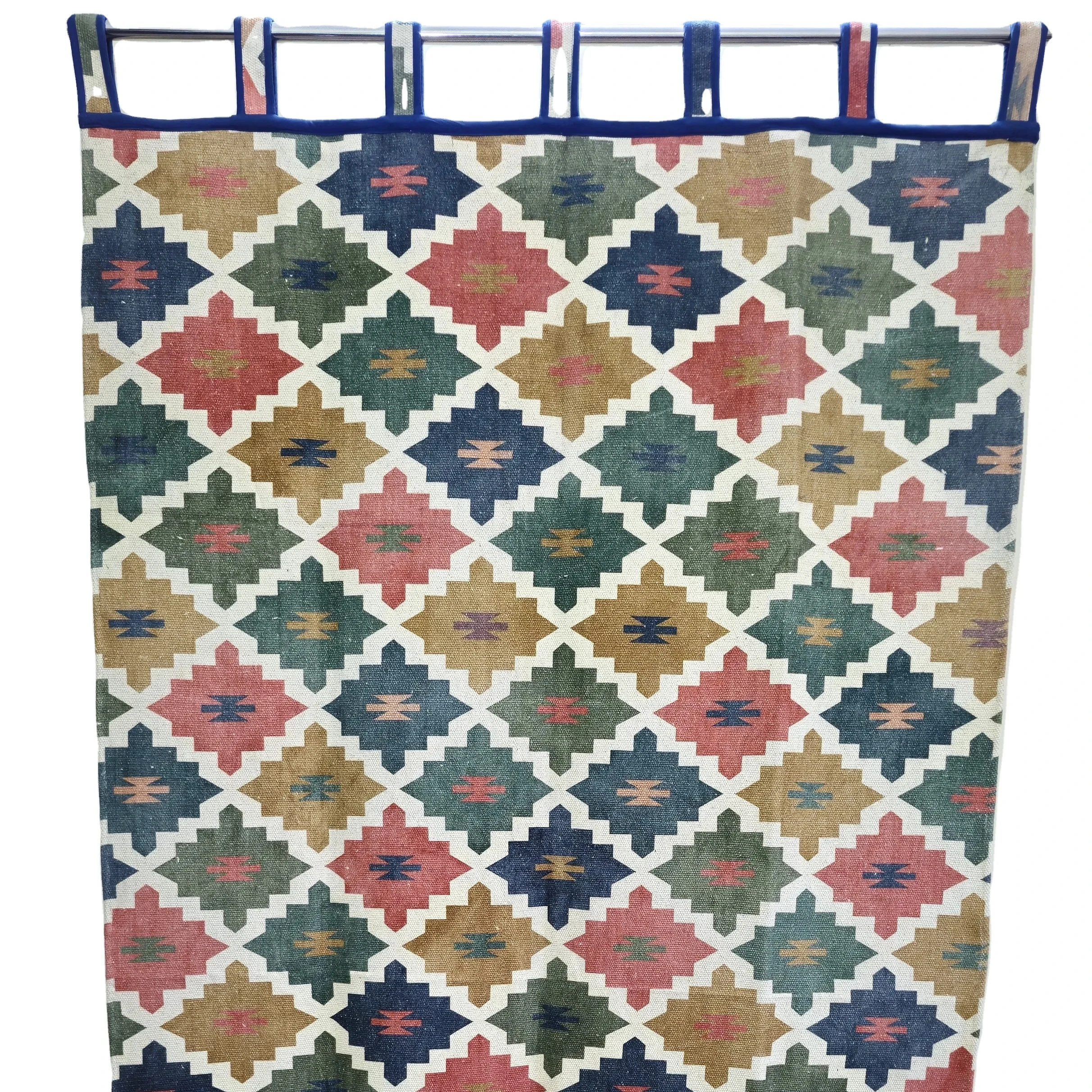 New Sale 2024 Handmade Cotton Curtains Drapes Indian Curtain for home decor