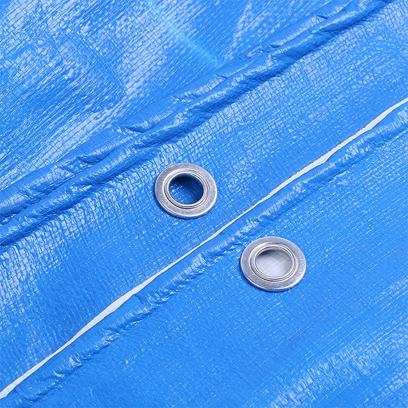 Blue/White Truck Cover Rain Cover Cargo Cover Customized Waterproof Pe Tarpaulin Outdoor Used