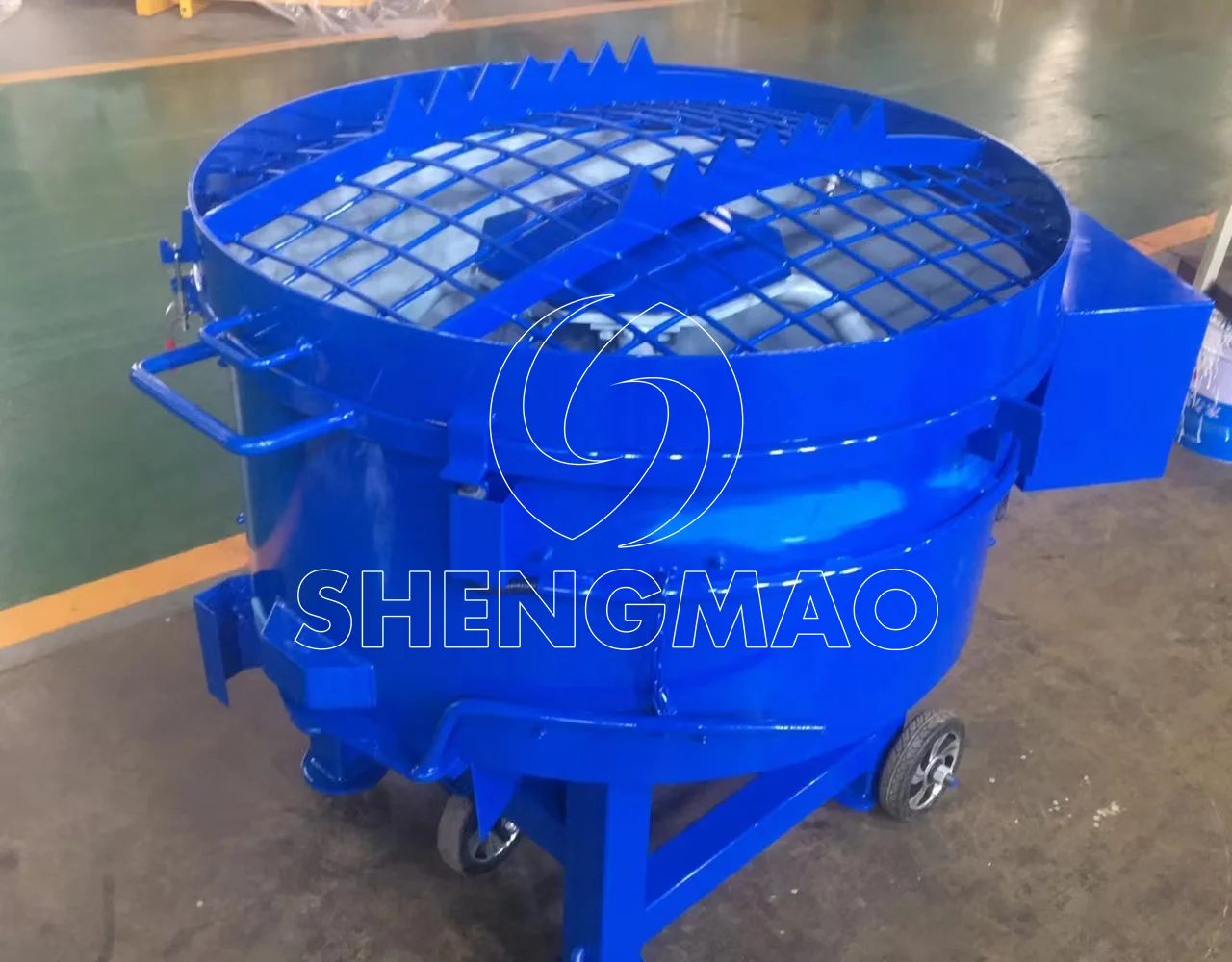 1000KG Pan Type Cement Mixer Refractory Pan Mixer On Sale