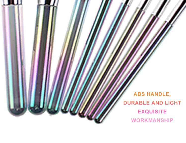 High quality 8pcs Dazzle color  pinceau de maquillage travel set cosmetic makeup brushes