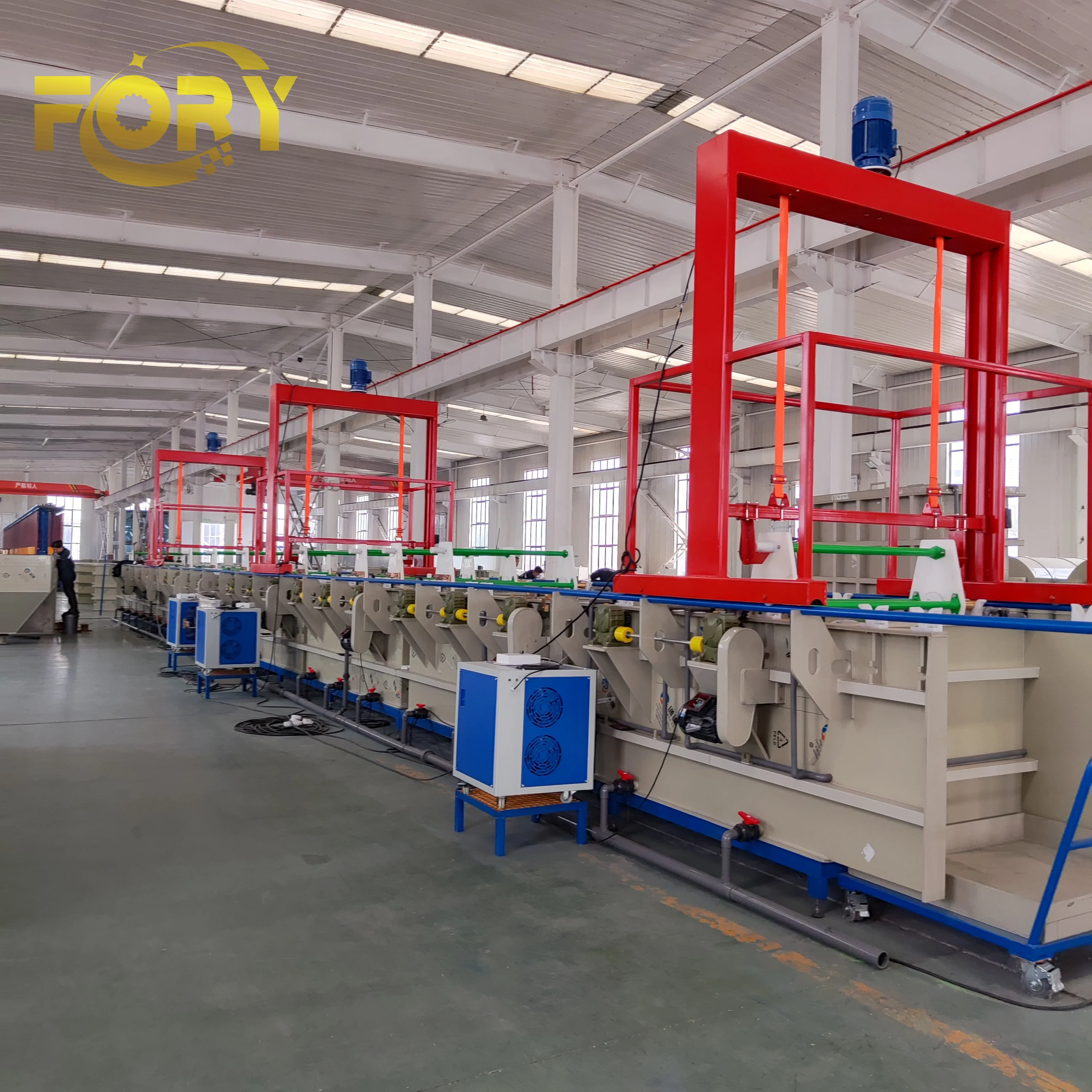 Linyi Fory galvanized machine  nickel electroplating tank chrome plating kit