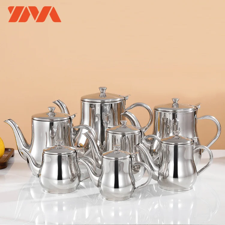 Multiple stainless steel oil kettle for home restaurant spice jar vinegar soy sauce condiment bottle