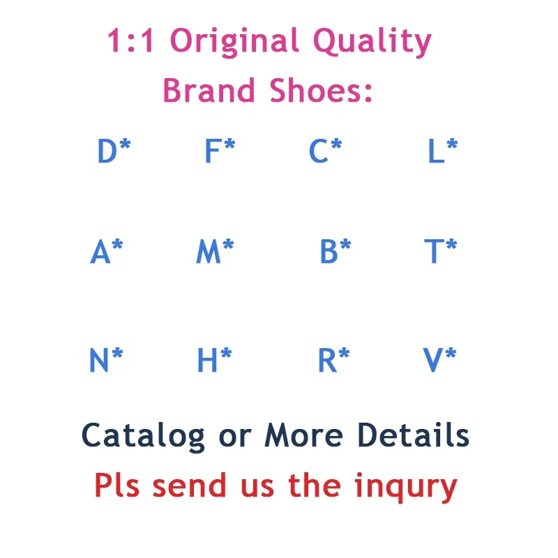 Оптовая продажа, оригинальные высококачественные дизайнерские брендовые товары по низкой цене, Каталог различных стилей, женские сандалии, мужская обувь