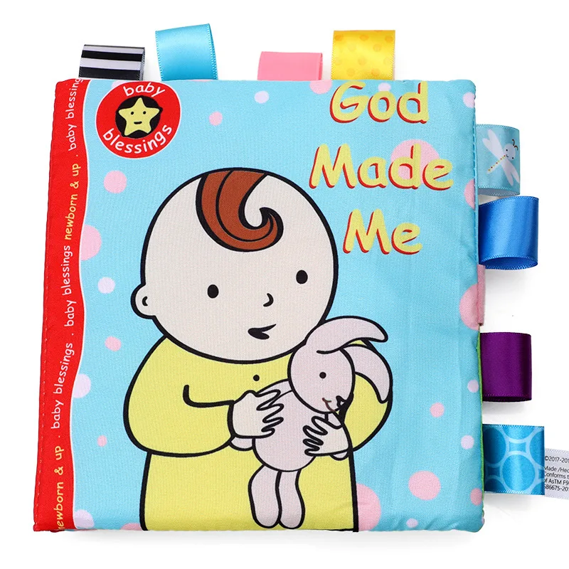 Cloth book wholesale baby sensory quiet cloth book for baby Popular