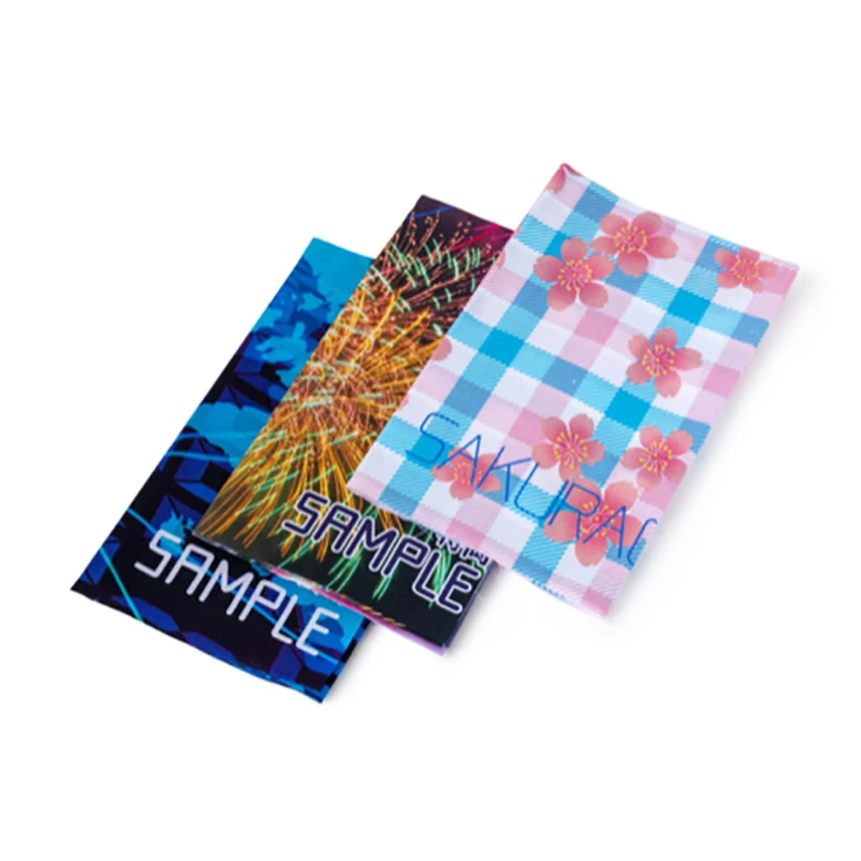 Full color hand towel traditional cloth handkerchief printed japanese print cotton fabric