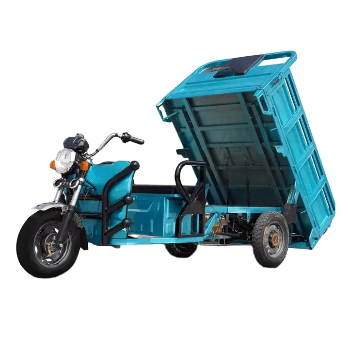 2024 Factory Direct Best-Selling 800W 60V Electric Pedicab Popular Rear Hub Motor Passenger Tricycle with Integrated Battery