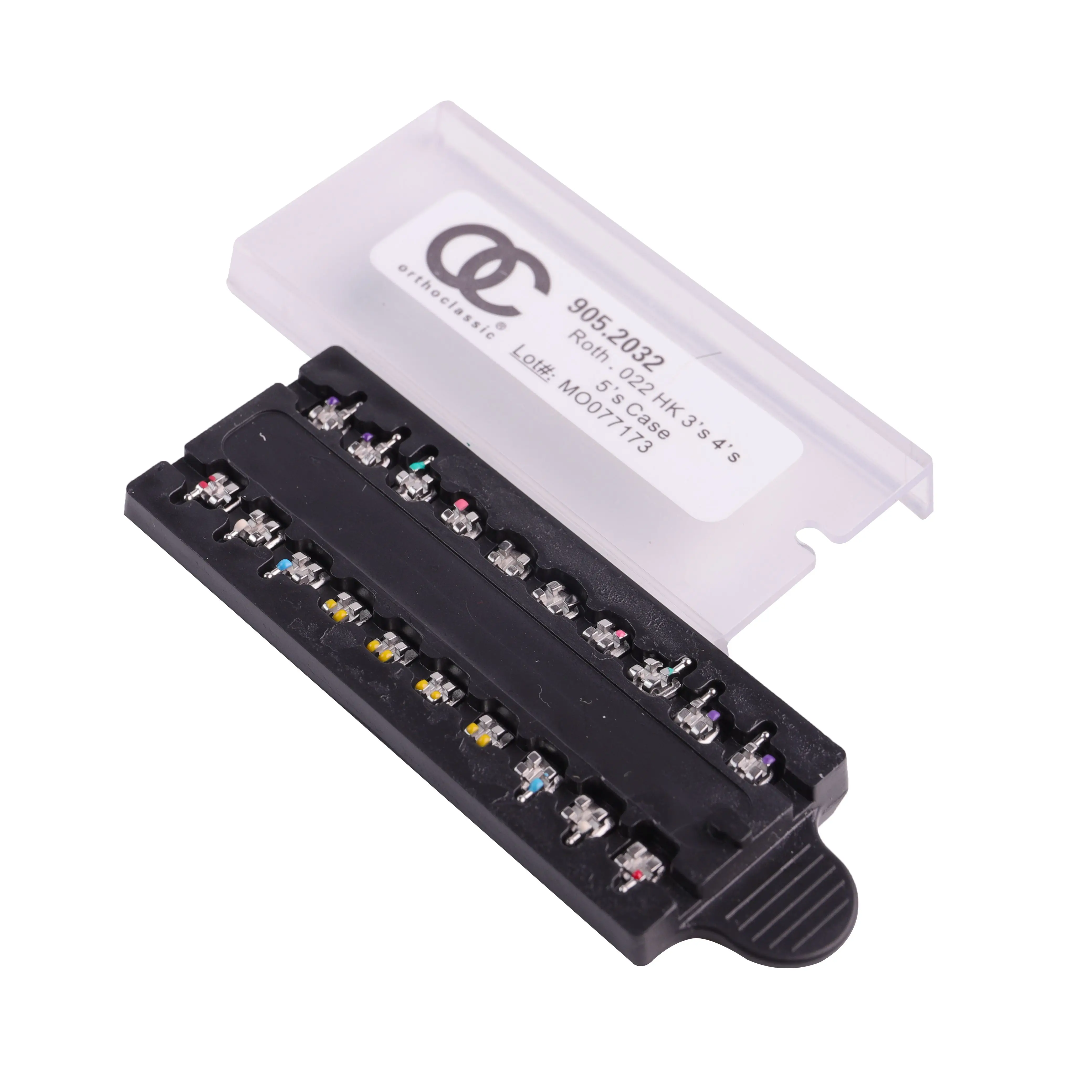 20 шт./упаковка, зубные ортодонтические металлические скобы