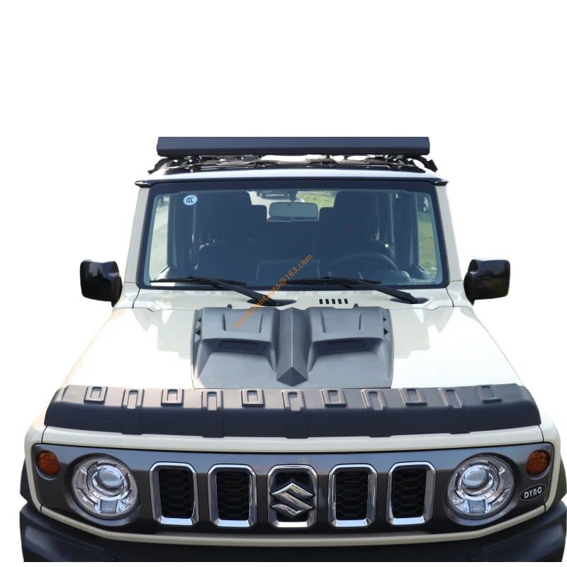 Jimmy JB 74 2024 5 Doors 2019 3 doors  accessories Bonnet Scoop Bonnet Trim Injection Mould Install With 3m Tape PP