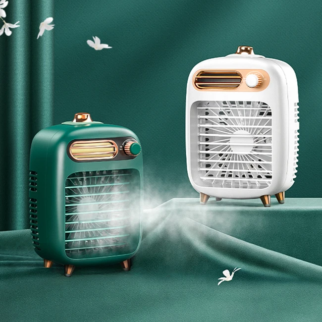Newest USB Powered 270ml Water Spray Air Cooling Fan Home Indoor Room Portable Air Conditioner Fan Humidifier