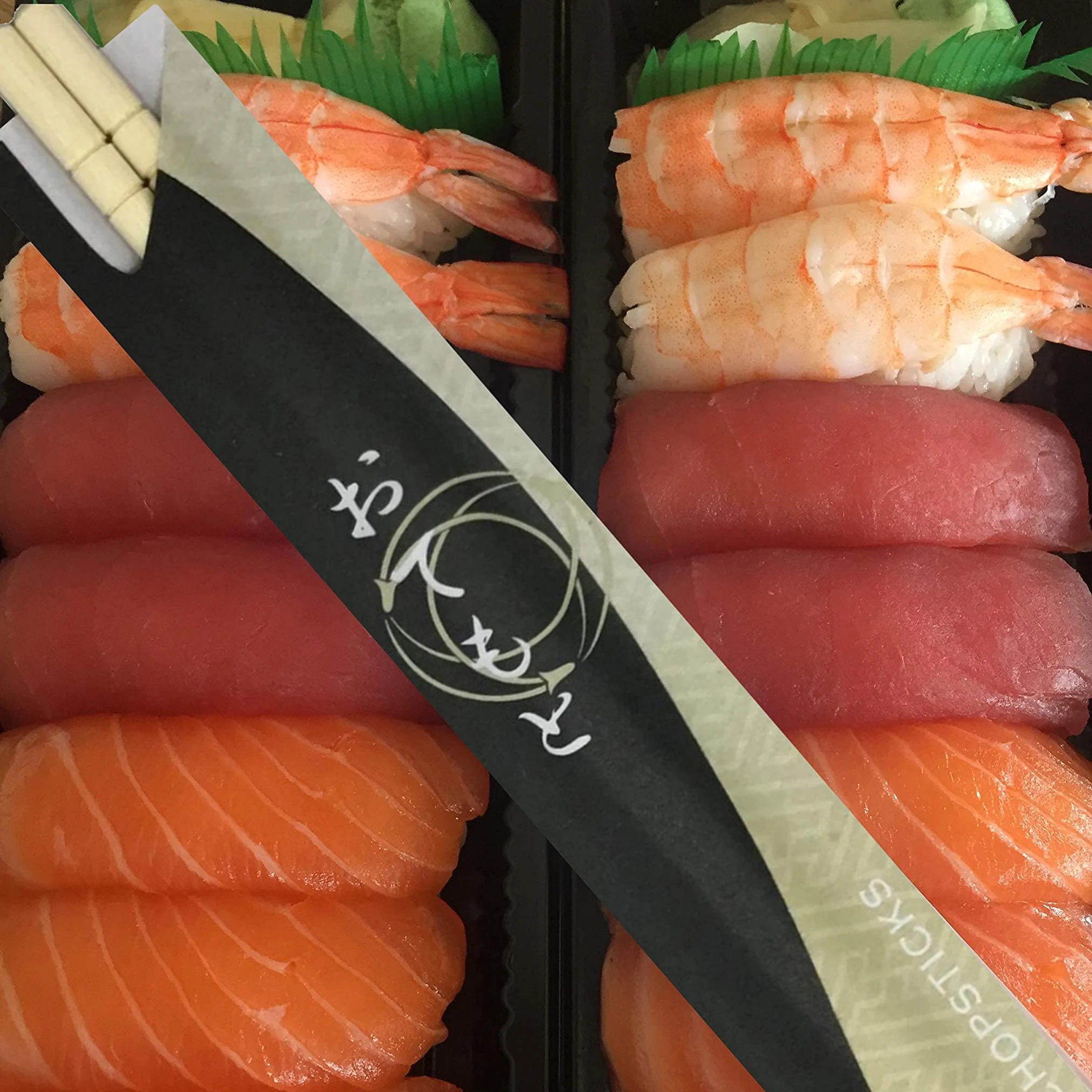 Disposable Bamboo Wooden Cooking Chopsticks Individually Wrapped Connected Chopsticks with Paper Sleeve