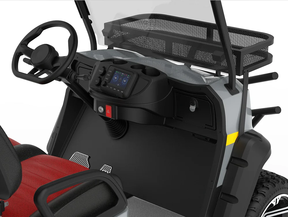 2022 Latest Original Design Cheap 2 and 2 Seater High Chassis Electric Golf Carts Customized Mini Golf Cart