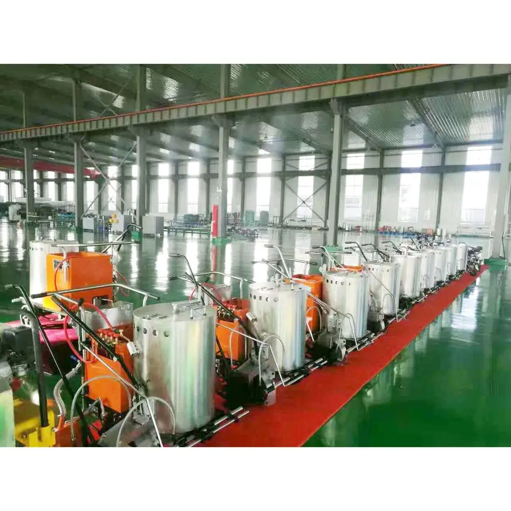 
cheap manual thermoplastic road paint marking machine for sale 