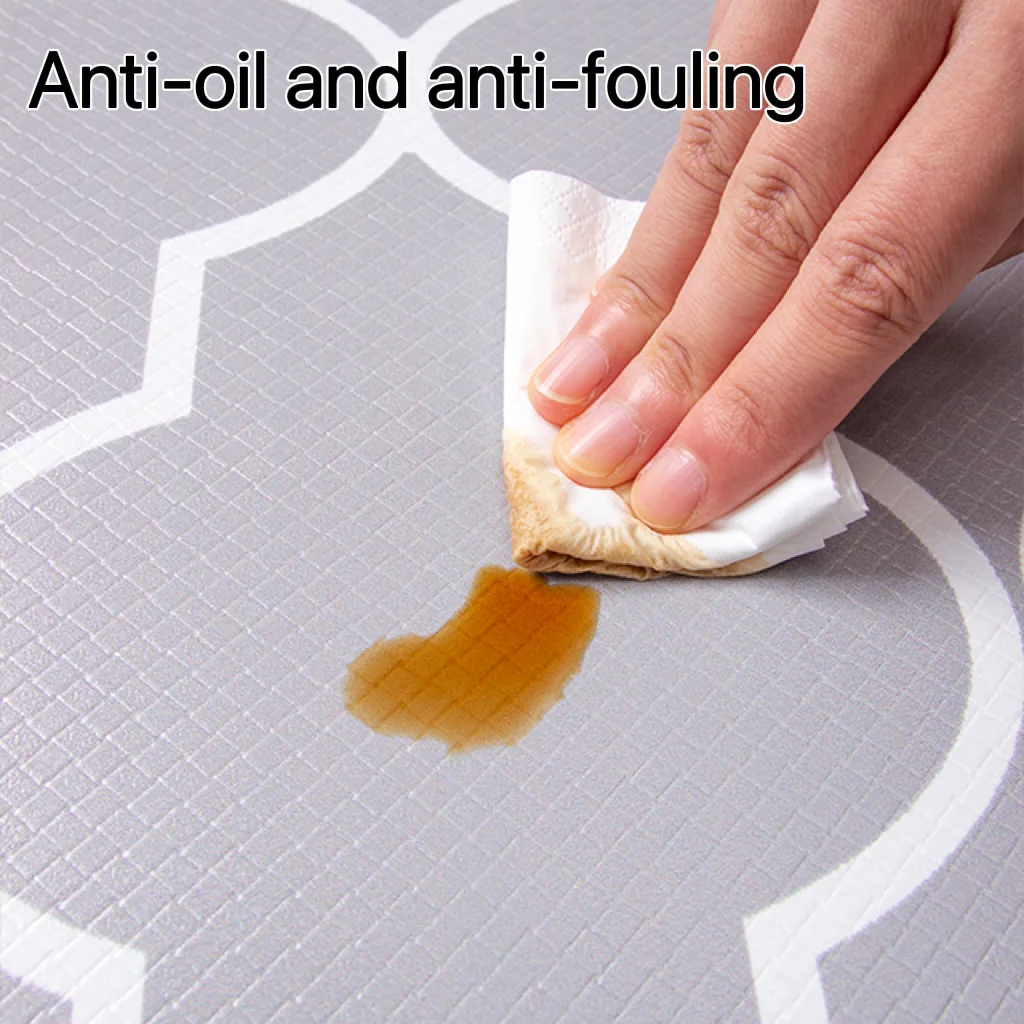 Kitchen Rug Set Premium Kitchen Foot Mat Set 2 in 1 Floor Mat Home Room Door Rug Anti Fatigue Standing Mat