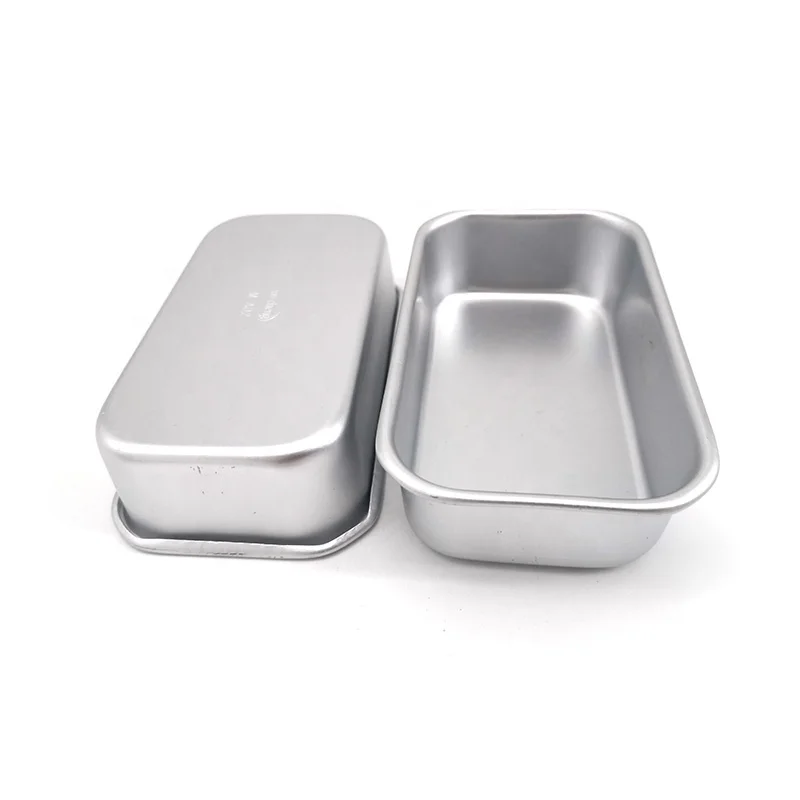 Rectangle Aluminum Metal Cake Baking Pan Brownie Cheesecake Sponge Cake Baking Tin Mold Cake Tools