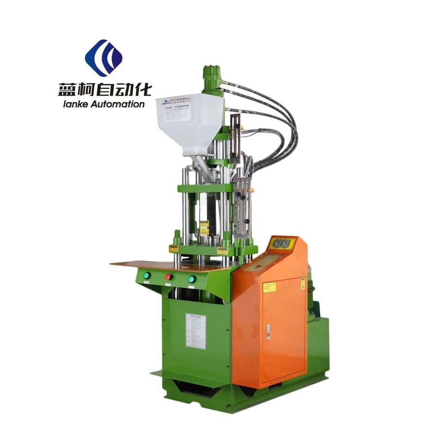 Vertical Injection molding Machine for micro USB type-c lightning  cable wire with PVC PE plastic material making equipment