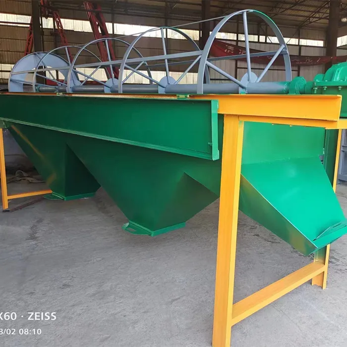 Organic and Compound Fertilizer Powder Rotary Screening Machine for Fertilizer Making