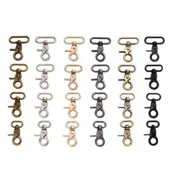 Hardware Accessory Metal Swivel Buckle Alloy Belt Buckle Clasp Lobster Trigger Clips Snap Bag Hook  For Handbag