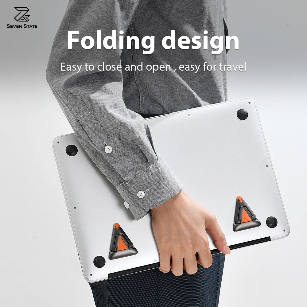 Laptop Riser Factory Wholesale Ergonomic Cooling Folding Adjustable Mini Tablets Holder