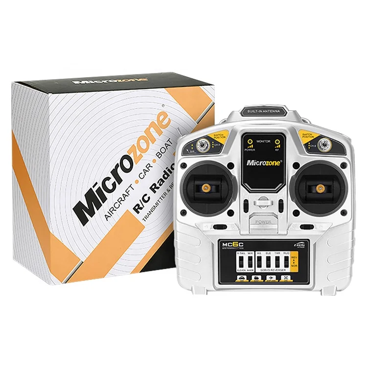 MicroZone MC6C 2 4G 6-канальный передатчик с приемным контроллером радиосистема для