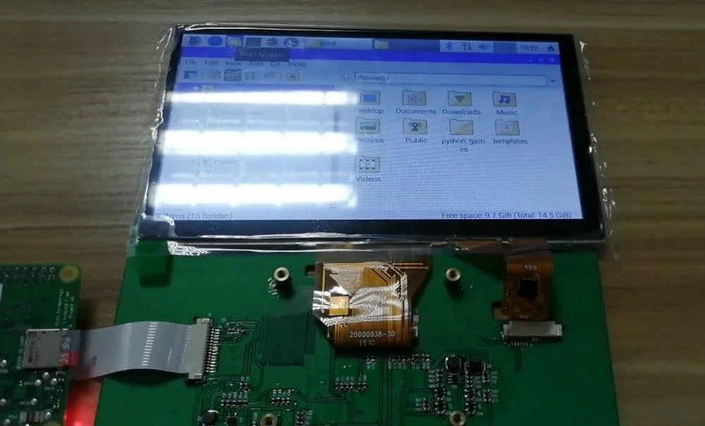7inch display for raspberry pi with mipi dsi interface and touch