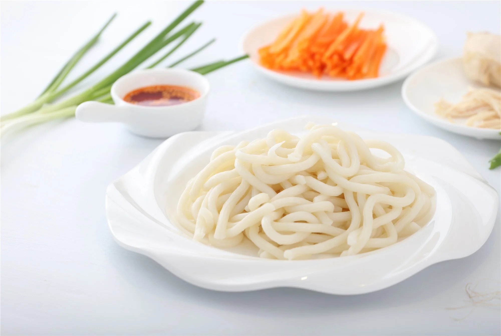 Wholesale Halal Instant Fresh Noodles Japanese Udon Noodle 200g