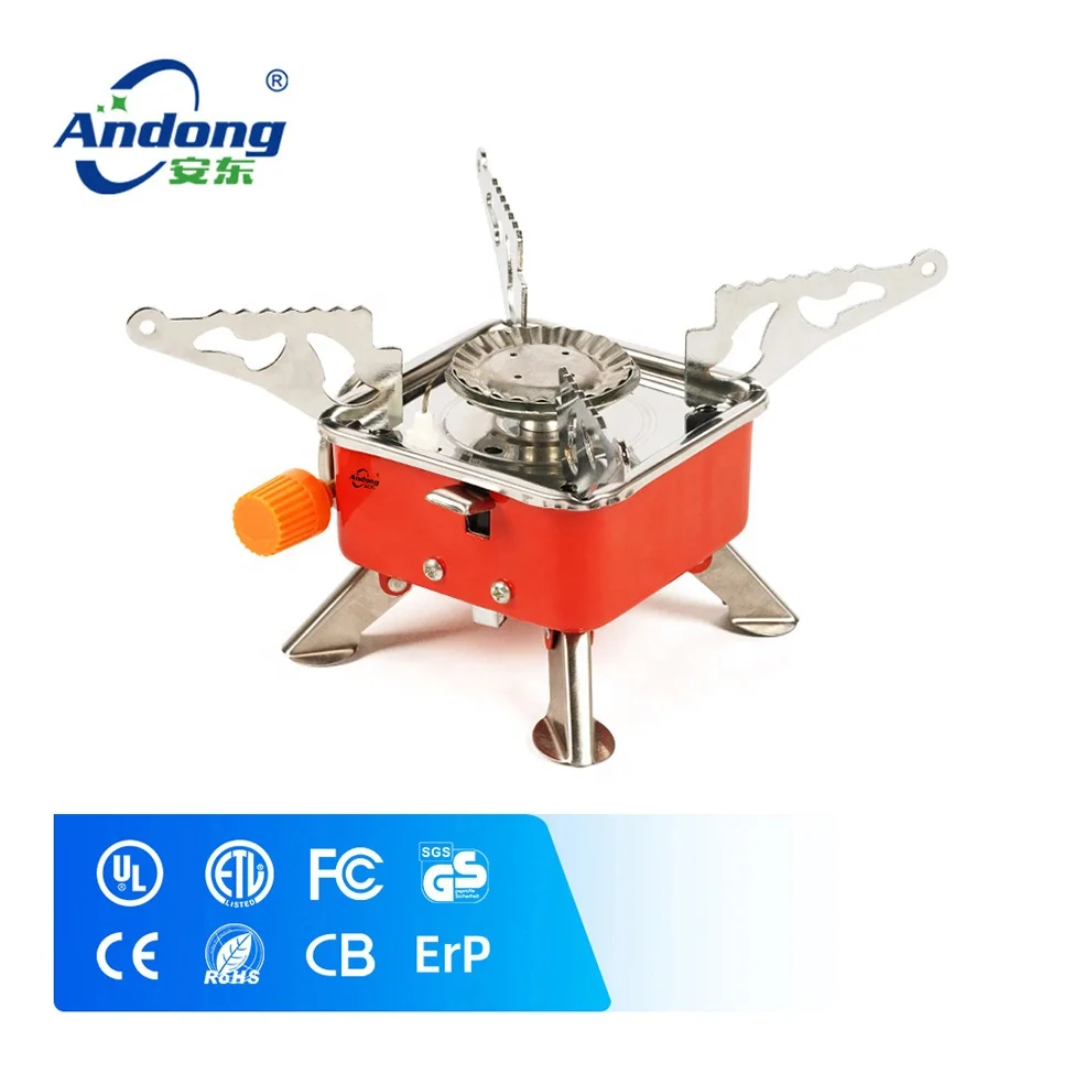 Andong Wholesale Outdoor Aluminum Alloy Gas Grill Portable Camping Cooking System Gas Stove