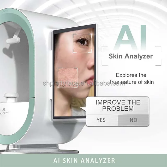 CE Portable 3D Skin Analyzer Facial Scanner New AI Technology for Hair Body Analysis Enhanced Salon Skin Test Diagnostic Machine