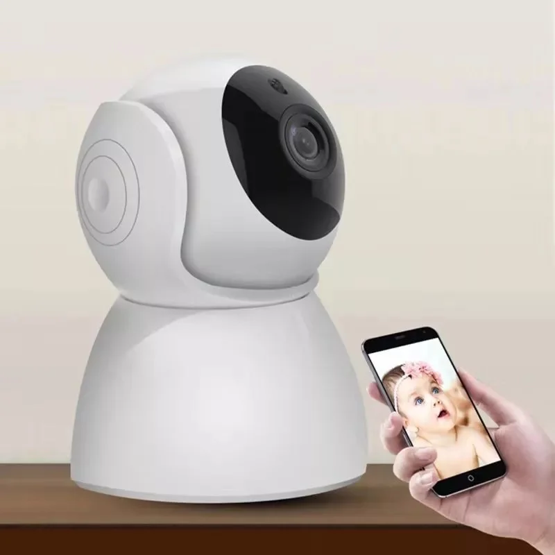 Wholesale Indoor Wireless Smart Wifi Baby Pets Monitors Home Camera Night Version Motion Tracking Baby Monitor