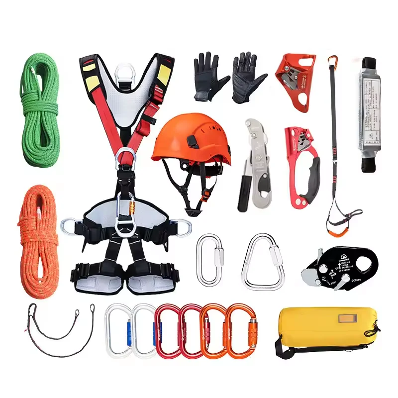 Rescue Equipment Harness Rescue Descending Escape Suit Polyester And Aluminum Emergency Rescue Kit Fire Escape Home Suit