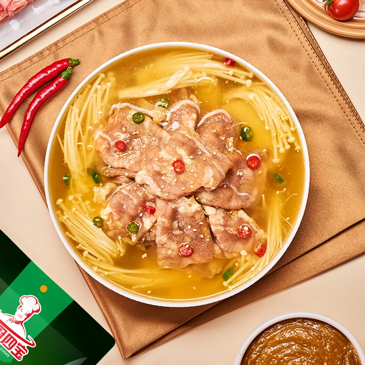 High Quality Sour And Spicy Taste Seasoning Authentic Sichuan Flavor Seasoning For Convenient And Quick Prepared Sour Soup Beef
