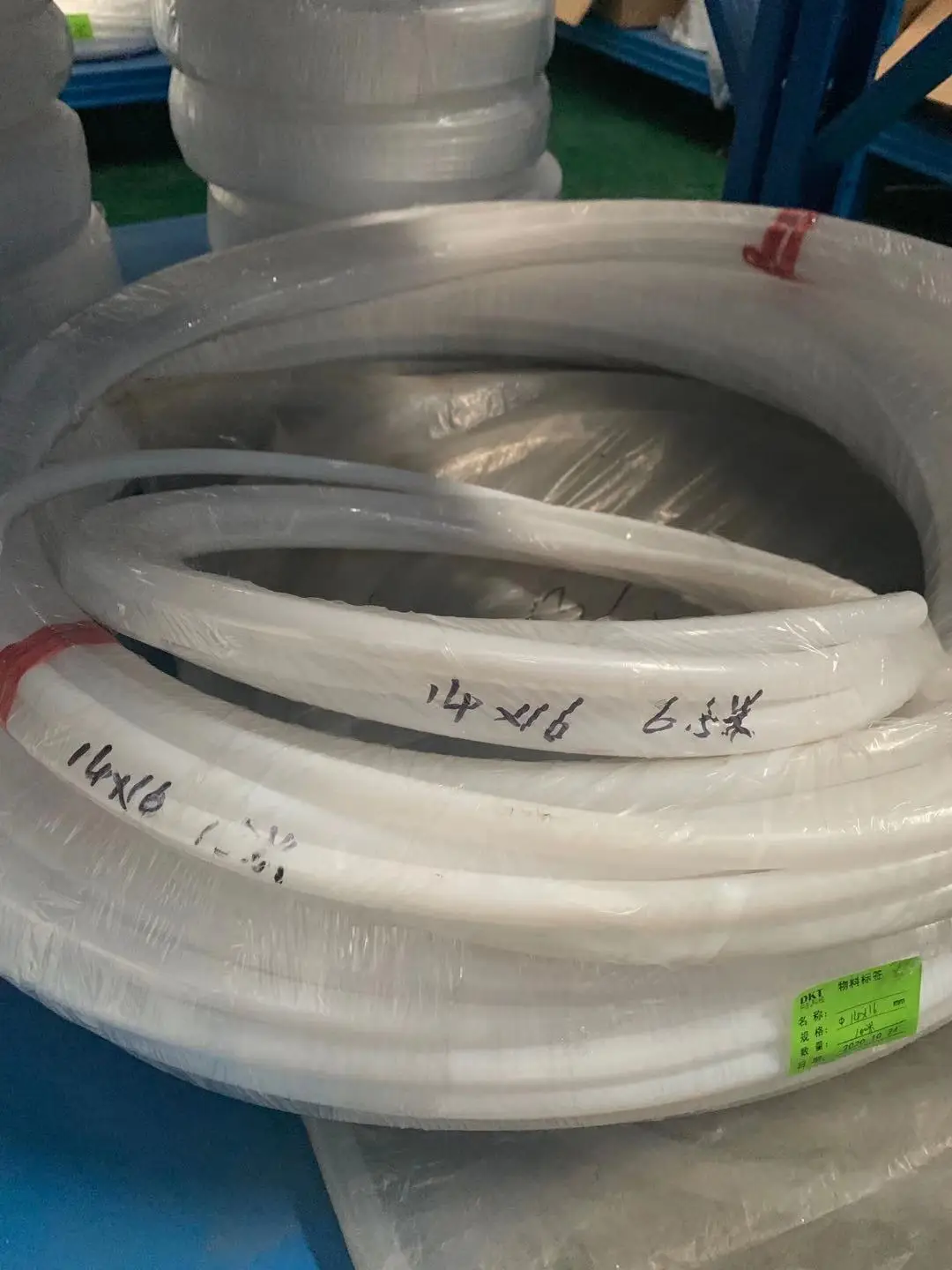 High Temperature Chemical resistant ID 12mm OD 14mm Flexible PTFE Hose