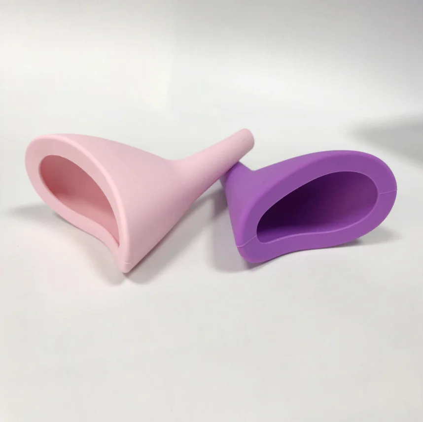 HENSIM, портативное женское устройство для мочеиспускания, силиконовый женский писсуар для мочеиспускания стоя, кемпинга, путешествий, улицы