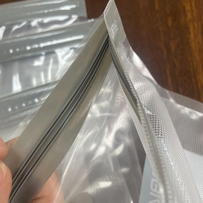 Wholesale BPA Free Food Grade Resealable Vacuum Bags With Zipper