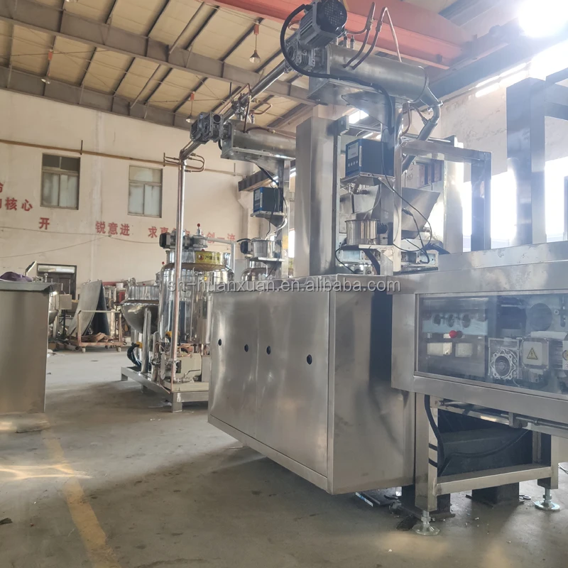 Chocolate Bean Plant Cotton Floss Vending Food Machinery Automatic Shanghai Candy Machine