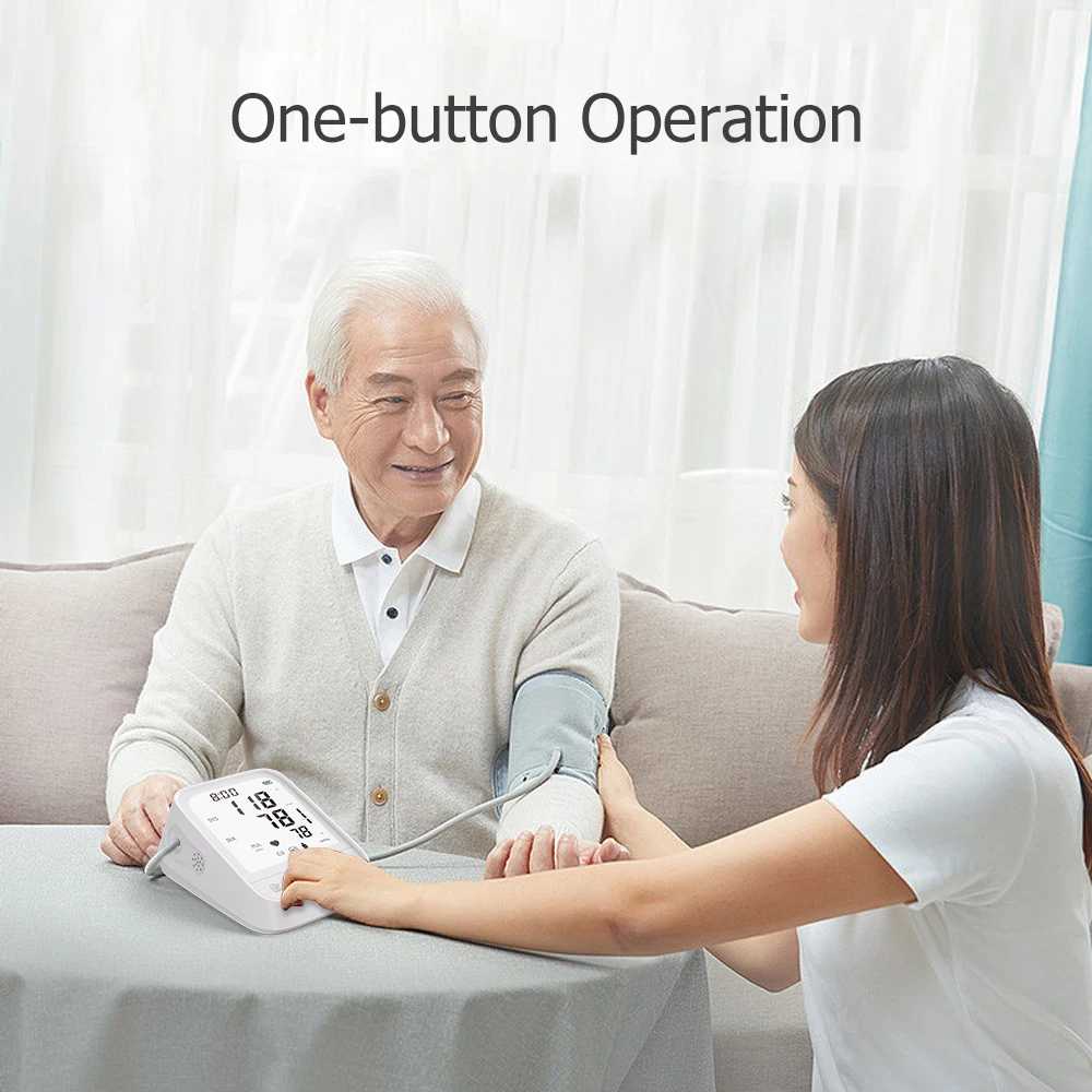 Wholesale Home medical device mini blood pressure monitor rechargeable sphygmomanometer bp monitor machine