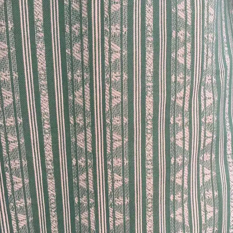 Factory wholesale yarn-dyed jacquard plaid cotton linen fabric pure manufacture for home textile